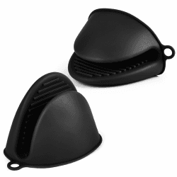 🔥 AUAUY 1 Paar Silikon Ofenhandschuhe - Hitzebeständige Mini-Ofenhandschuhe für Backen, Kochen und Grillen 🧤