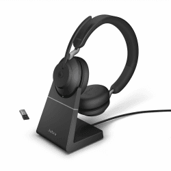 Jabra Evolve2 65 Wireless PC Headset mit Ladezubehör 🎧🔋
