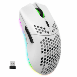 Drahtlose Gaming Maus mit RGB, 2,4G, Superleicht, Ergonomisch 🎮