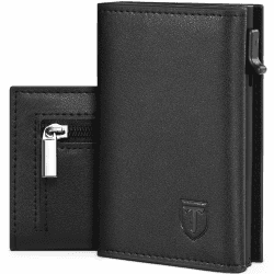 🌟Tolle Geldbörse Herren! Magnetisches Slim Wallet mit RFID Schutz & ID-Fenster! 🌟