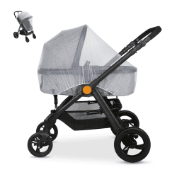 🦟 LEMESO Mückennetz Kinderwagen Insektenschutz Moskitonetz für Buggy Reisebett Universal 🦟