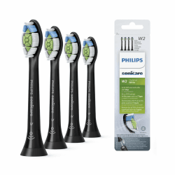 Philips Sonicare W2 Optimal White Bürstenköpfe - 4er-Pack in Schwarz 😁🦷