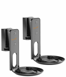 Angebot: my wall HS40L Lautsprecher-Wandhalterung Drehbar, Neigbar Schwarz 2 St. 🎵🔊