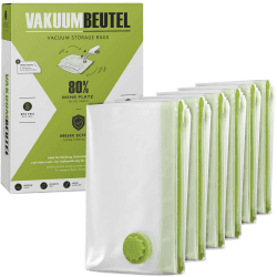 NORDIC® - Vakuumbeutel für Kleidung - 6x Größe S (60x40cm) ✨👕👚