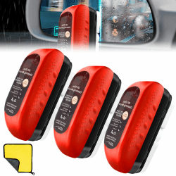 🚗 Audasi 3Pcs Ölabweisende Folie Für Autoscheiben Scheibenversiegelung Auto Autoglas Ölfilm Fleckenentferner 🛡️