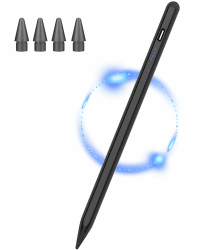 Stylus Stift für iPad Apple(2018–2023) mit Neigungssensitivität, Palm Rejection