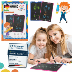 LCD-Schreibtafel für Kinder - 2er Pack, 8.5 Zoll 🎨👧