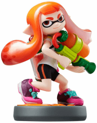 🎮 Tolles Angebot! Amiibo Figur Inkling-Mädchen - WiiU
