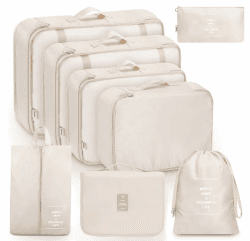 🧳🌟 8 Teilige Packing Cubes Set für ultimative Reiseorganisation! 🌟🧳