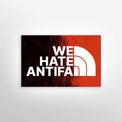 🔥 We Hate Antifa Aufkleber 50 Stück | Top Angebot! 💥
