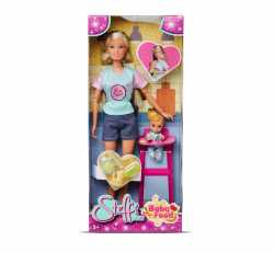 Steffi Love Baby Food Spielpuppe mit Zubehör 🍼👶