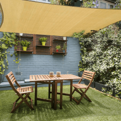 HAIKUS Sonnensegel 3x4 m Rechteckig Premium HDPE UV Schutz ⛱️