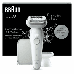 Braun Silk-épil 9 Damen Epilierer - Bis zu einem Monat seidig-glatte Haut 🌸