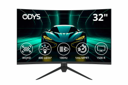 Odys XP32 PRO-X - Curved Gaming Monitor 32 Zoll (80 cm) 🎮🖥️