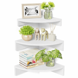 Alsonerbay Eckregal Küche Weiß Eckregale Wand 🌿