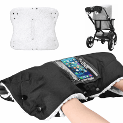 Kinderwagen Handwärmer mit Handytasche 🧤📱
