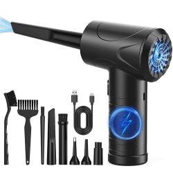 🌪️ Elektrische Staubgebläse, 3-Gang 91000 U/min Compressed Air Duster 🌬️