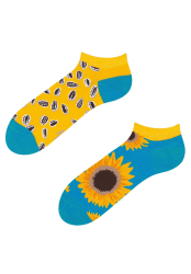 Dedoles Sonnenblume Knöchelsocken 🌻 Unisex Damen Herren & Kinder Baumwolle lustige Designs Fussball Fahrrad Pferde Pflanzen Feuerwehr Geschenk 39-42