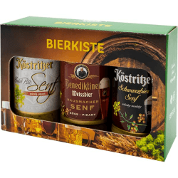 Altenburger Original Bierkiste - Geschenk-Set mit Bier-Senfsorten 🍺🌭