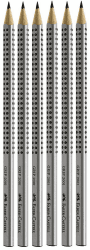 🎨🖊️ Tolles Angebot! FABER-CASTELL 117697 - 6 Bleistifte GRIP 2001