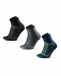 DANISH ENDURANCE Quarter Laufsocken - 3 Paar 👟🏃