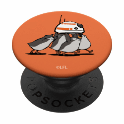 🌟 Star Wars Porgs Steal BB-8 PopSockets mit austauschbarem PopGrip 🌟