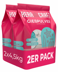 Keracraft Gießpulver weiß 2x4,5kg 🎨🌟