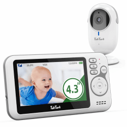Babyphone mit Kamera, 4.3'' Video Baby Monitor 🌙👶