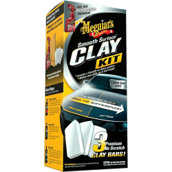 Meguiar's G191700EU Smooth Surface Clay Kit - Reinigungsknete im Set ✨