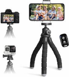 UBeesize Handy Stativ - Mini Stativ für Smartphone und Kamera 📷