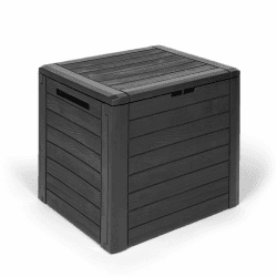 Angebot: Kreher Kompakte Kissenbox/Aufbewahrungsbox in Anthrazit mit 140 Liter Volumen 🌿🏡