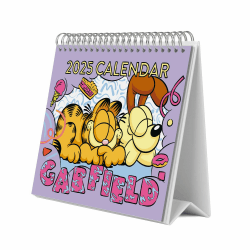 Grupo Erik Kalender 2025 Tischkalender Garfield Familienplaner
