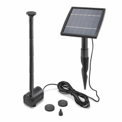 Esotec Teichpumpe Wasserspiel Solar-Springbrunnen Kit 1,5/140 pro