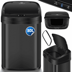🌟 KESSER® Sensor Mülleimer Küche 30 L | Automatik mit Bewegungssensor Abfalleimer 🚮🔒