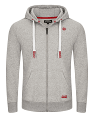 🔥 Angebot: Sweatjacke Herren mit Kapuze Reißverschluss Regular Fit RIVNoah