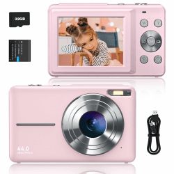 Sevenat Digitalkamera FHD 1080P 44MP Fotokamera Fotoapparat für Kinder Senioren Mädchen Anfänger Teenager 📸