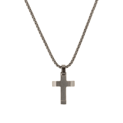 🌟 s.Oliver Kette mit Anhänger Edelstahl/Leder Jungen Kinder Halsschmuck 🌟