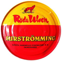 Angebot: 🐟 Surströmming Röda Ulven 300g Dose 🐟