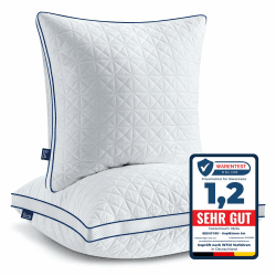 BedStory Kopfkissen 80x80, 2er Set 🌙😴