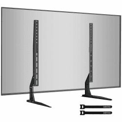 📺 BONTEC Universal TV Standfüße für LCD LED 22-65 Zoll Fernseher Tisch Beine Füße Höhenverstellbar bis zu 50KG, Max.VESA 800x400mm 🌟