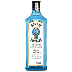 🍸Bombay Sapphire Distilled London Dry Gin, 40% Vol., 100 cl/1L🎁