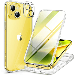 📱 Miracase 360 Grad Hülle für iPhone 13/ iPhone 14 (6.1 Zoll) - Transparent & Stoßfest!