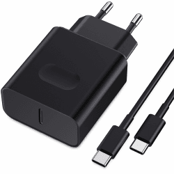 🔋📱 45W USB C Schnellladekabel und Schnellladegerät für Samsung Galaxy S-Serie und mehr | Nanaisse USBC Ladekabel und Ladestecker