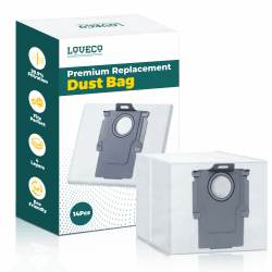 🌟🛍️ Angebot: LOVECO 14 Stück Staubbeutel Kompatibel für Roborock S8+/ S8 Pro Ultra/ S7 MaxV Ultra/ S7 Pro Ultra/ Q7+/ Q7 Max+/ Q8 Max+/ Q5 Pro+ Staubsauger 🛍️🌟