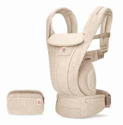 👶🎒 Ergobaby Omni Deluxe All-in-One Babytrage in Natural Beige 🌿