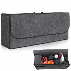 🚗 Kofferraum Organizer XXL aus Filz | Auto Tasche für Werkzeug & Autopflege 🧰