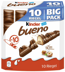 Angebot: Ferrero kinder bueno Big Pack - Schokoriegel mit Milch-Haselnuss-Creme