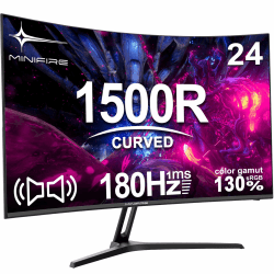 Angebot: 24 Zoll Curved Gaming Monitor 180Hz 🎮🖥️