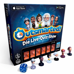 Outsmarted – Die Live-Quizshow als Brettspiel (Deutsche Version) 🎲🌟 | Der ultimative Spieleabend für die ganze Familie