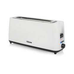 🍞🔥 Tristar Langschlitz Toaster, 7 Bräunungsstufen, Weiß, BR-1056 - Sonderangebot!
